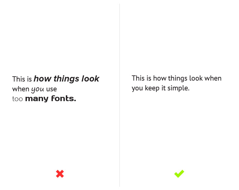 too many fonts