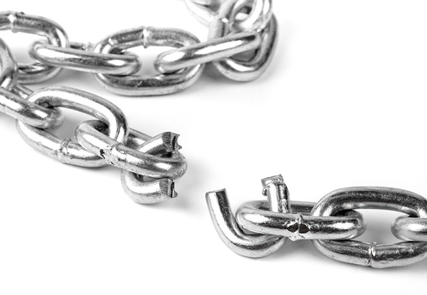 Broken chain