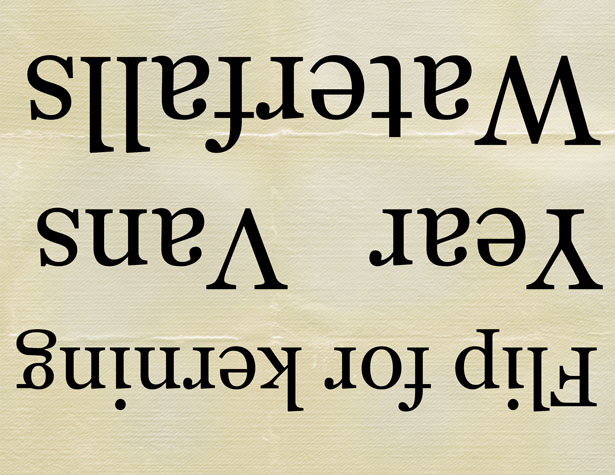 Kerning trick