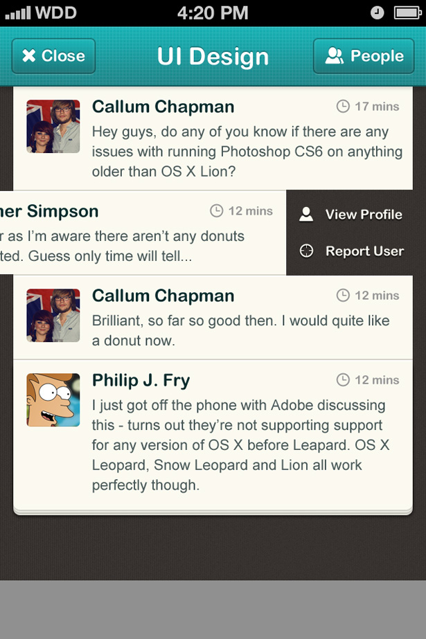 iphone ui 30