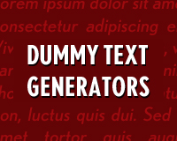 15 dummy text generators you should know